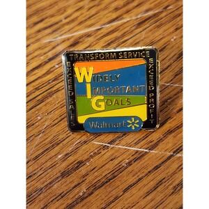 Walmart Pins Issued Back When Lance‎ DeLarosa Was A VP W.I.G . Impress The Boss!
